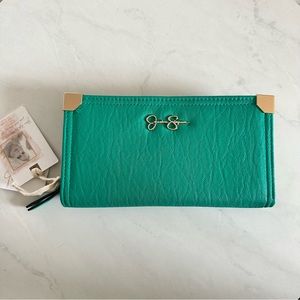 NWT Jessica Simpson Green Wallet